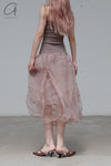 marc le bihan tube top dress 21924 VIEUX ROSE old rose (21925)